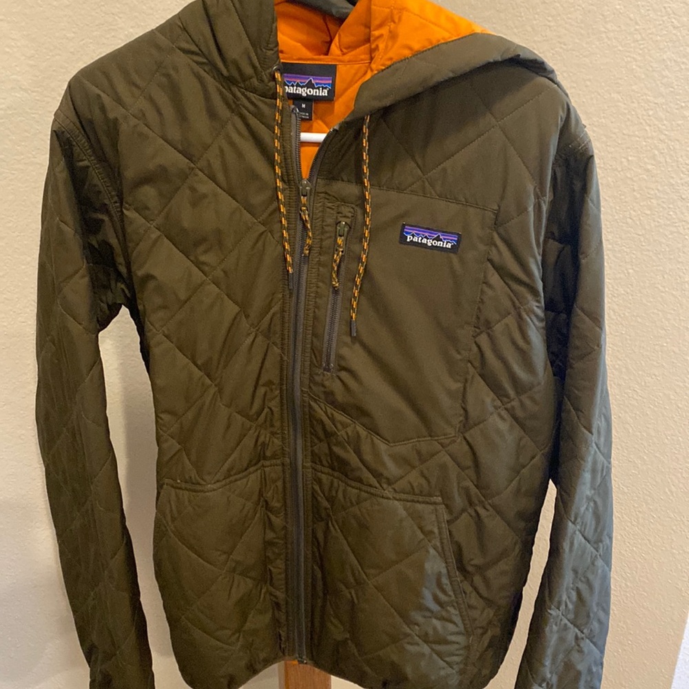 Men’s Diamond Quilted Bomber Hoody